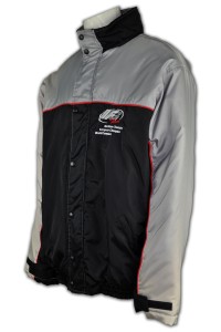 J392 racing team jacket, car racing winter jacket, custom made racing team jacket, racing team jacket custom designed, custom race team clothing, custom race track jacket